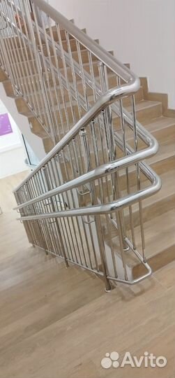 Перила, поручни из нержавеющей стали