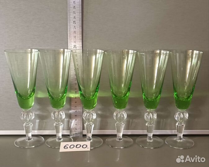 Бокалы фужеры винтаж