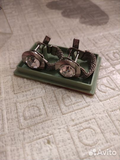 Винтажные мужские запонки 1970-1980