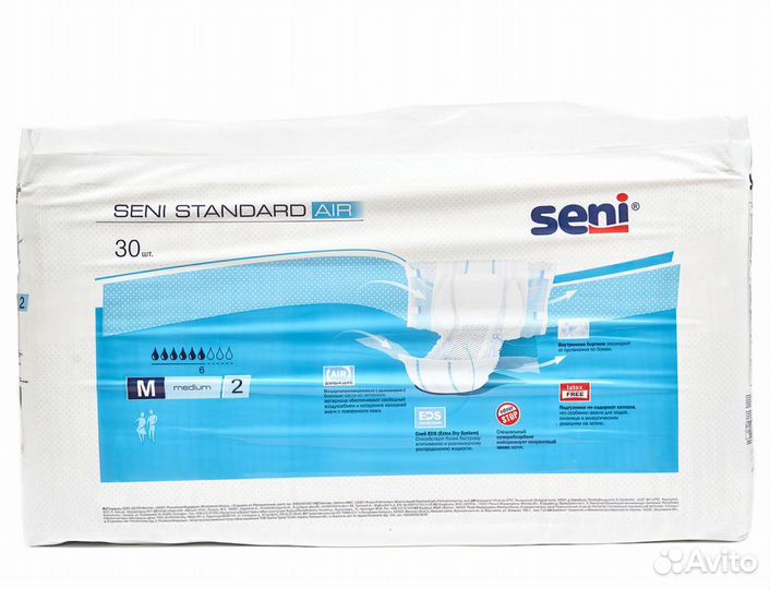 Памперсы Подгузники для взрослых Seni medium(2)