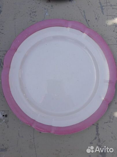 Блюдо (тарелка) большое Кузнецов