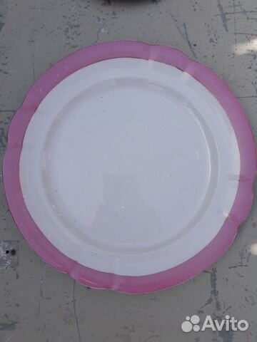 Блюдо (тарелка) большое Кузнецов