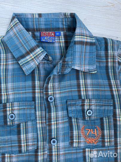 Рубашка для мальчика 122