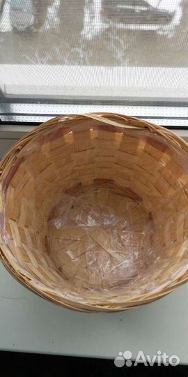 Корзина плетеная