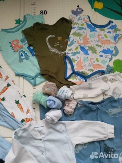 Пакет вещей на малыша 68