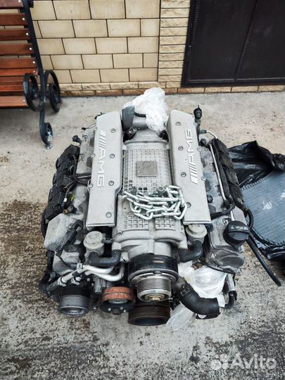 Мотор mercedes 5.5 kompressor amg