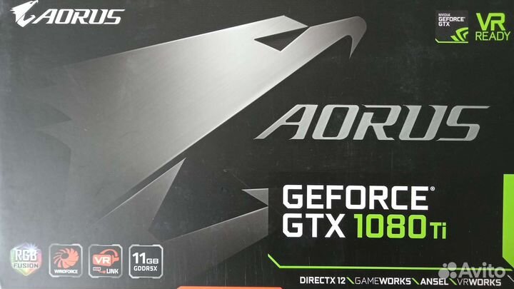 Gigabyte aorus GeForce GTX 1080 Ti 11G