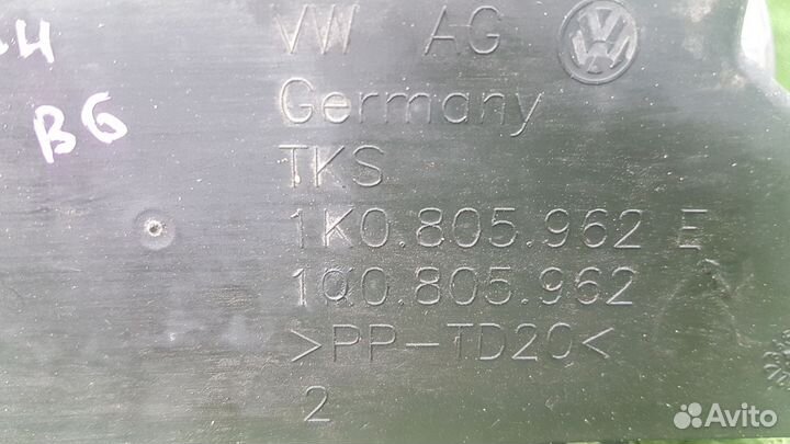 Воздуховод audi skoda volkswagen 1k0805962e