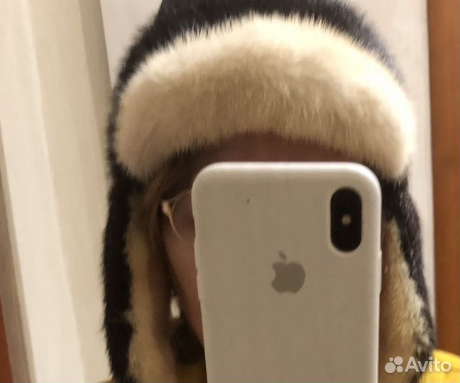 Шапка норковая женская