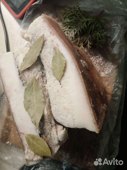 Сало соленое домашнее