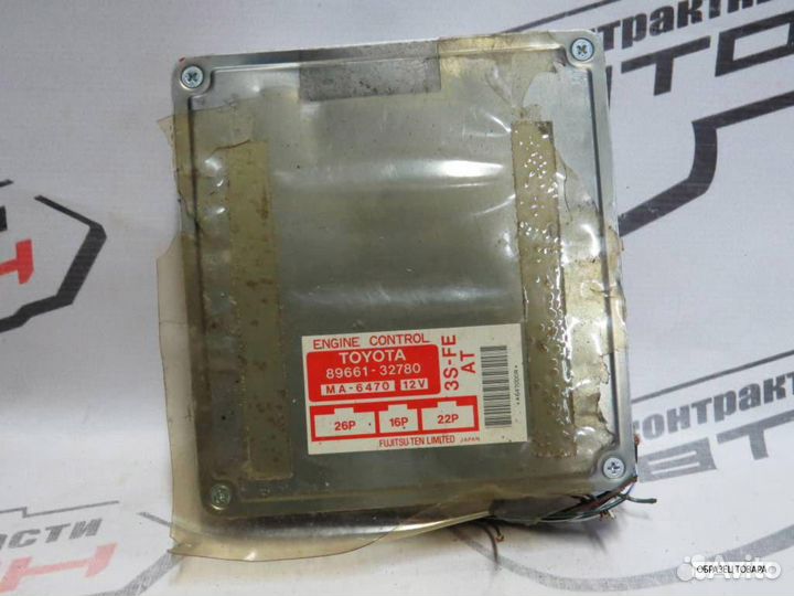 Блок EFI toyota 3S-FE camry vista SV32 SV33 896613