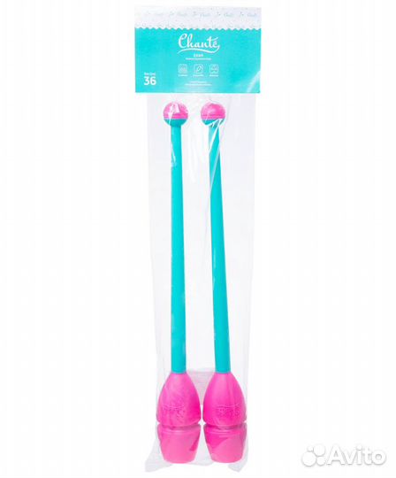 Булавы для художественной гимнастики Exam, 36 см