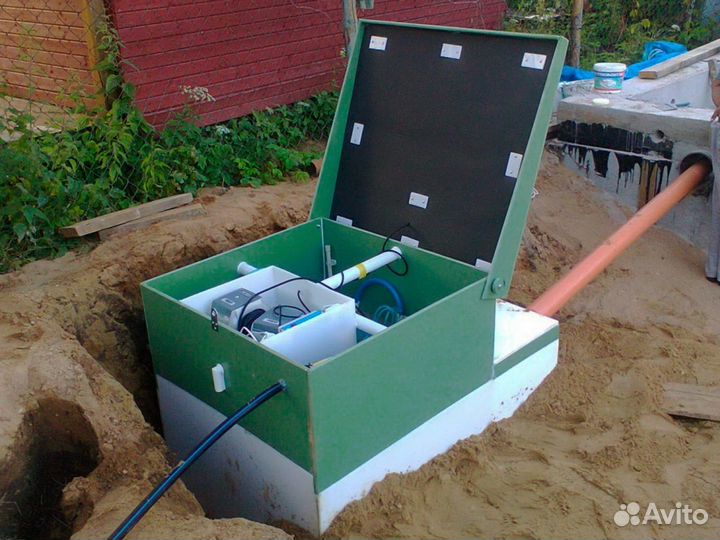 Септик био Урал 5 переливной