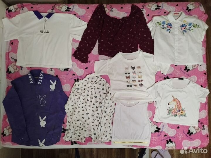 Одежда сумки пакетом размер 42-44-46, 59 предметов