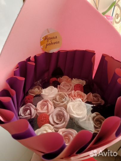 Съедобные букеты из шоколада