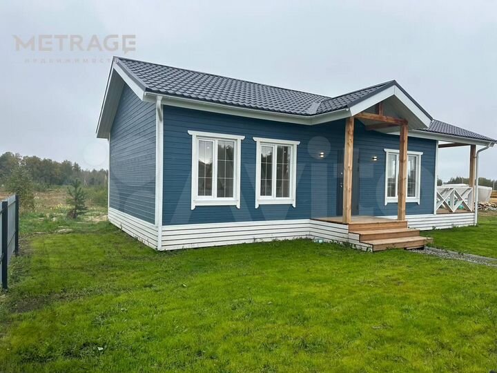 Дом 98 м² на участке 8 сот.