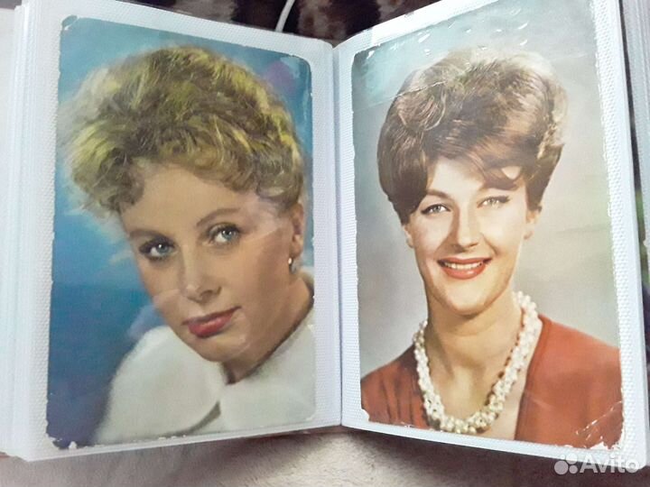 Открытки с портретами советских актеров СССР