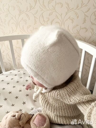 Шапка с ушками зима