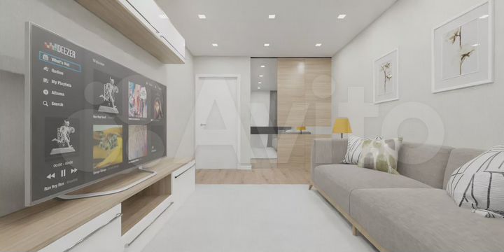 2-к. квартира, 66 м², 8/10 эт.