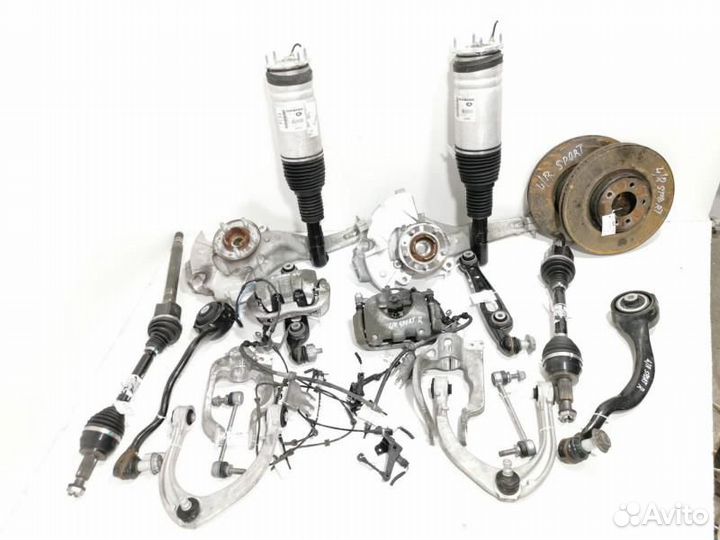 Пневмостойка передняя правая Land Rover 2 рест