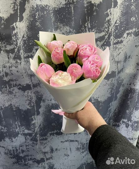 Пионы Букеты 101 Роза