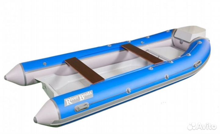 Лодка риб riverboats RB 400 (встроенный рундук)