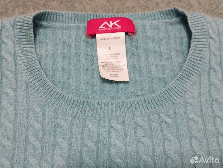 Джемпер кашемир 100% Anne Klein