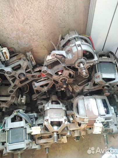 Двигателя для стиральных машын разных моделеи