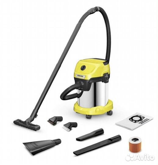 Хозяйственный пылесос Karcher WD 3 S V CAR