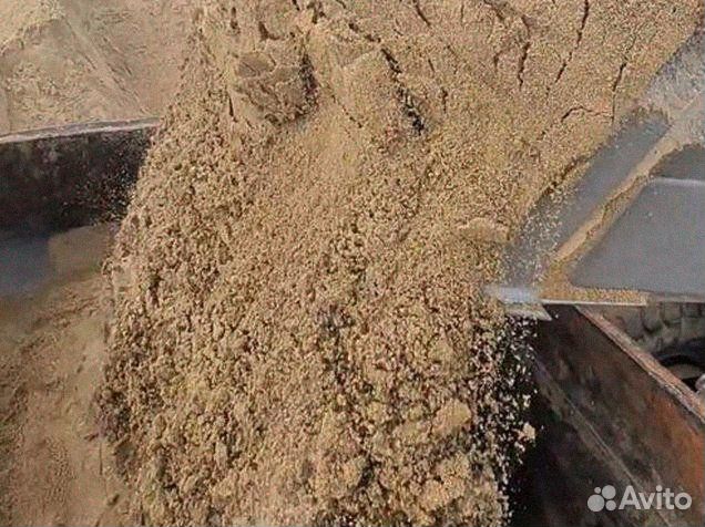Песок карьерный сеяный