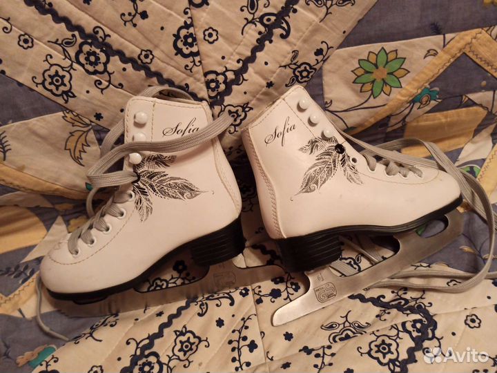 Коньки фигурные детские размер 27 nordway новые