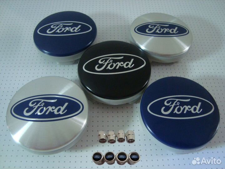 Колпачки заглушки на литые диски Форд 54,56,60мм