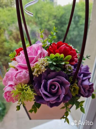 Букеты из мыла ручной работы