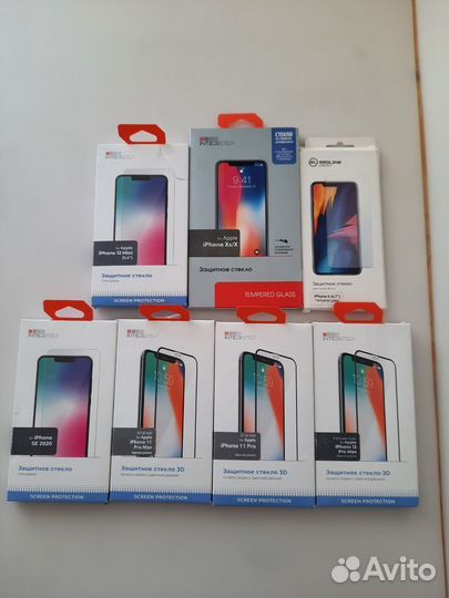 Защитные стекла для смартфонов InterStep 2.5d и 3D