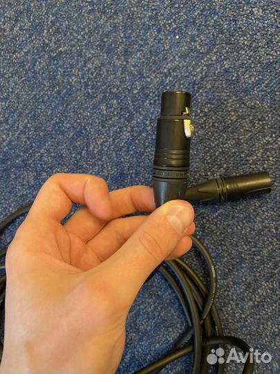 XLR klotz neutrik 5 Метров