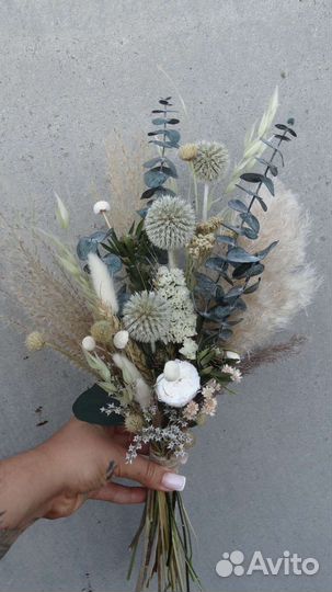 Цветы букет сухоцветы
