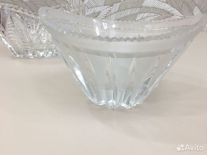 Ваза хрустальная