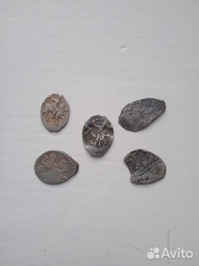 Монеты чешуя