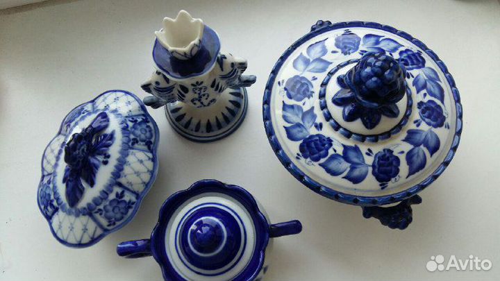 Посуда Гжель, СССР