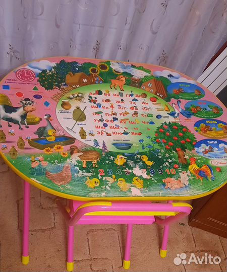 Детский стол и стул