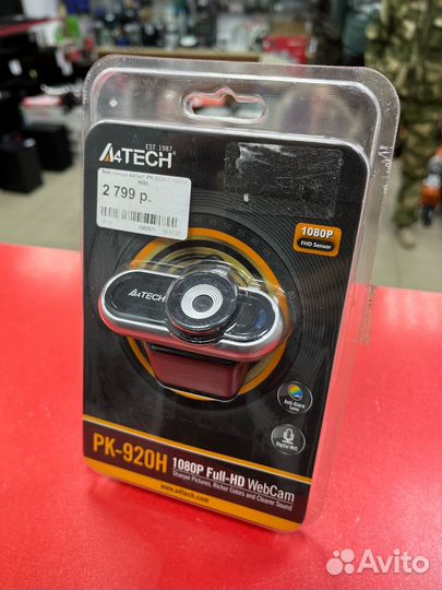 Камера Web A4Tech PK-920H-1
