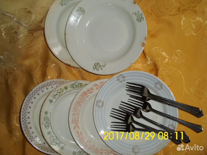 Сотейник, блюдо, тарелки и др из СССР