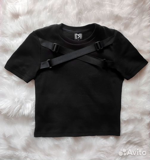 Кроп-футболка Main Street женская