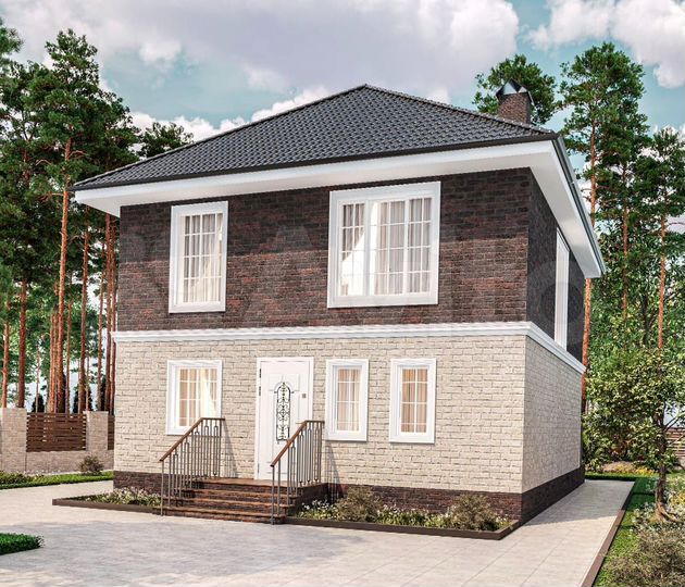 Дом 148 м² на участке 6,8 сот.