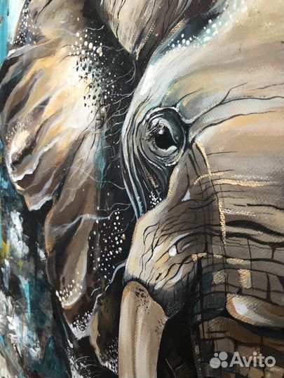 Картина «слон»