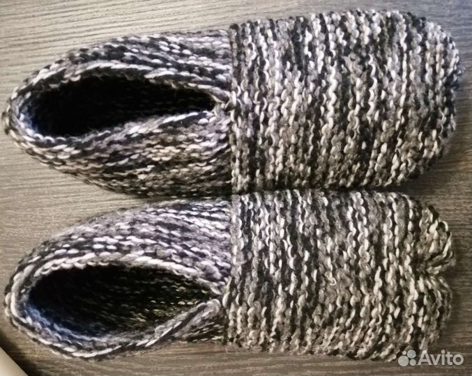 Следки вязаные, ручная работа