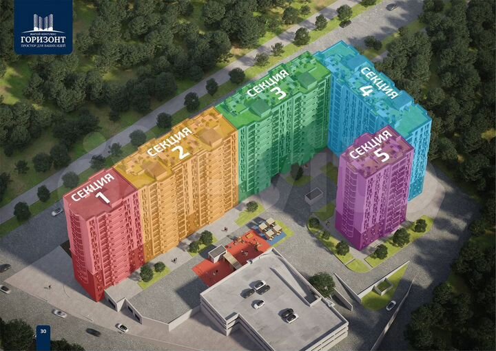 1-к. квартира, 40,7 м², 4/12 эт.