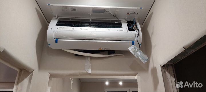 Установка сплитсистем, закладка трасс