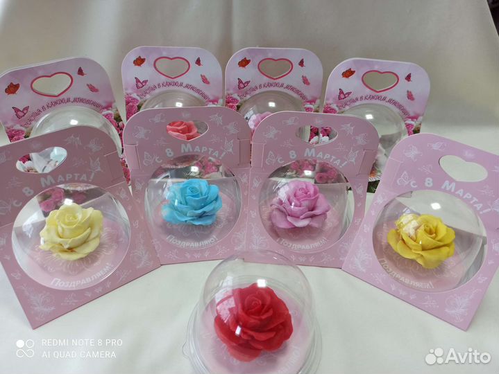 Букет из мыла