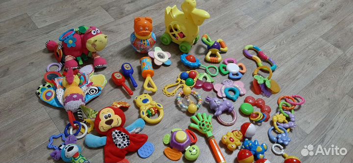 Игрушки пакетом с 0 и до года